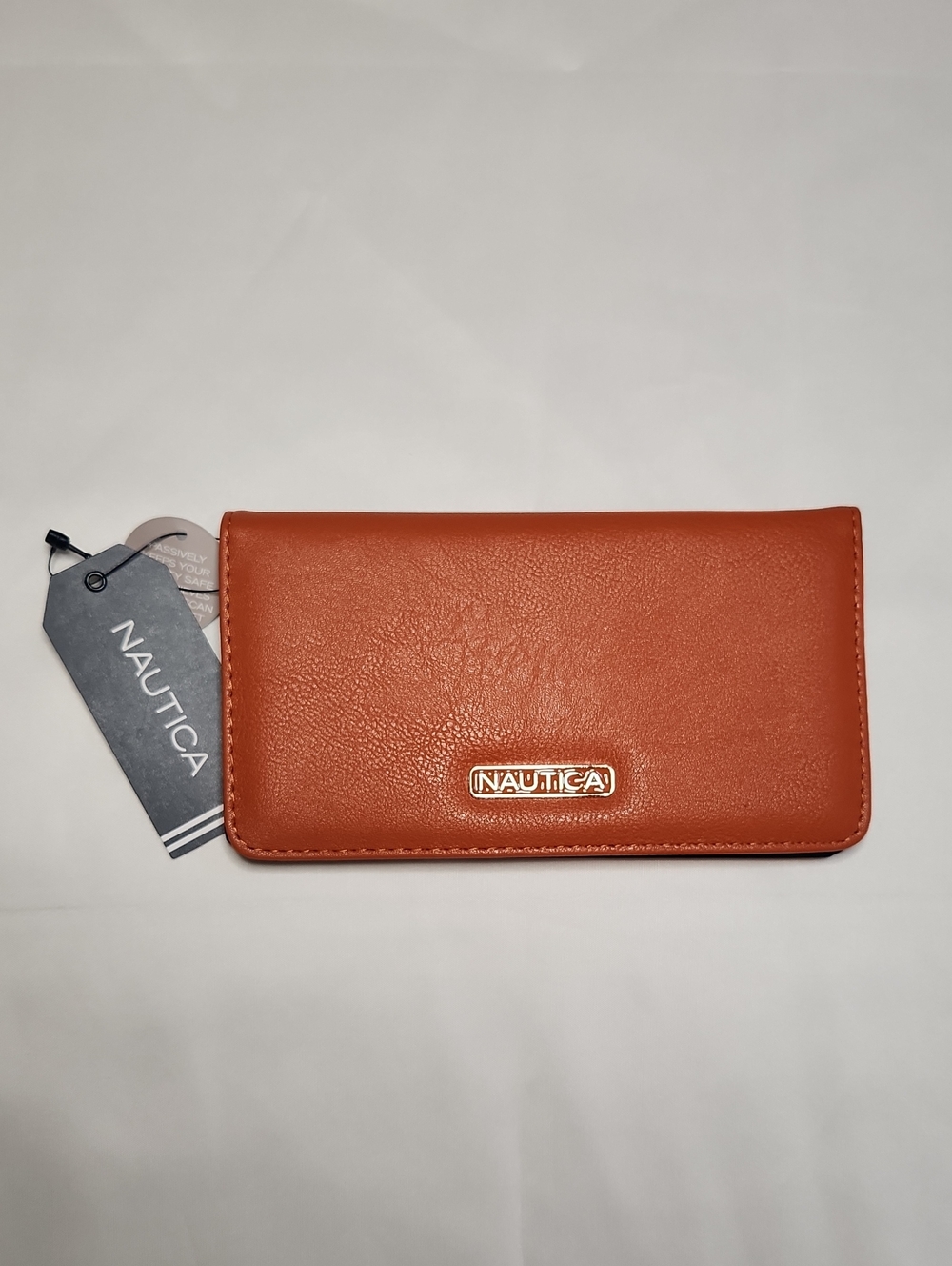 Nautica Women's RFID Burnt Orange Wallet